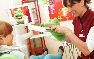 Wie der Zahnarztbesuch zum Kinderspiel wird