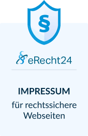 Impressum erstellt mit dem Impressum Generator von e-recht24